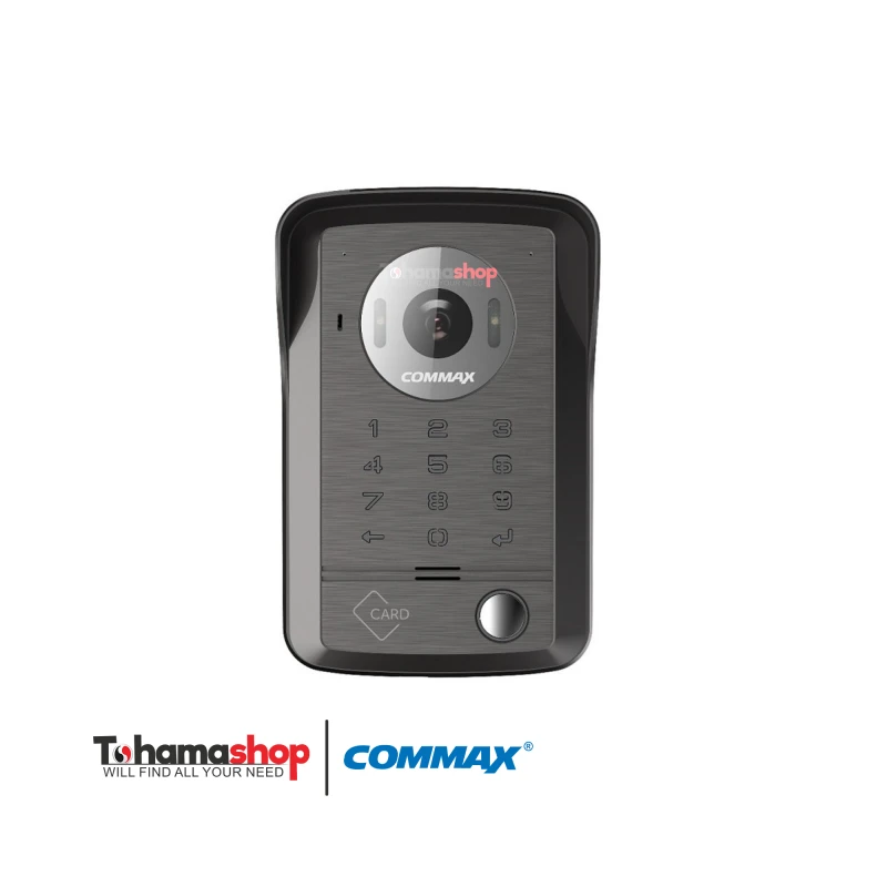 لوحة انتركم مرئى كوماكس لـ 1 شقة تدعم فتح الباب بالكارت