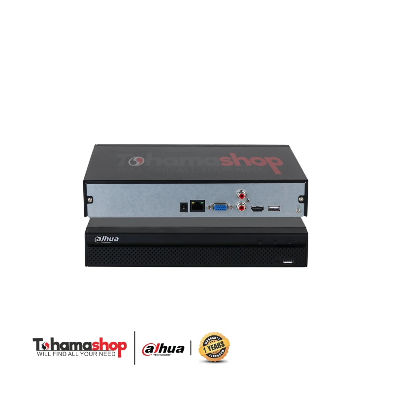 جهاز عرض و تسجيل شبكي داهوا 4 قناة بدقة 8 ميجا بكسل