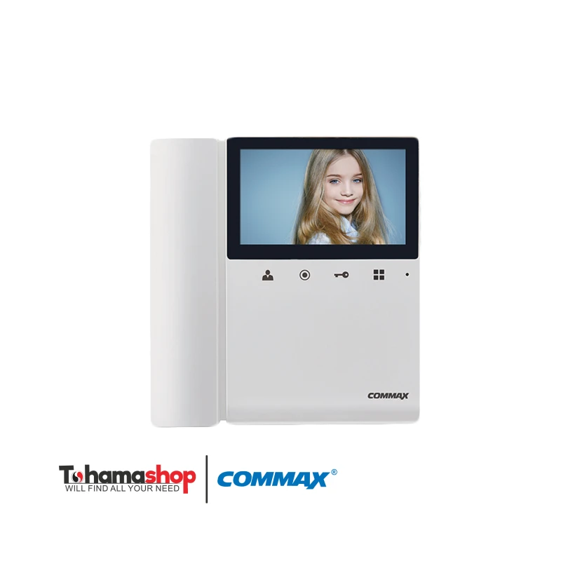 شاشة انتركم مرئي كوماكس 4.3 بوصة بسماعة يد