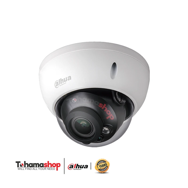 كاميرا شبكية داهوا داخلية دقة 8 ميجا بكسل بعدسة متغيرة بتدعم الذكاء الاصطناعى