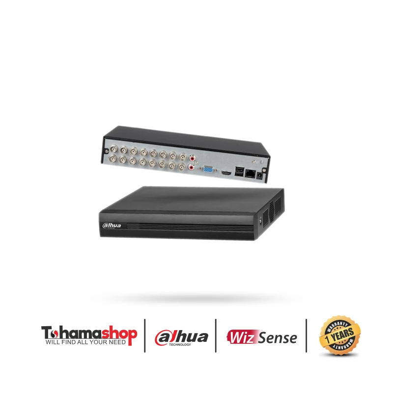 جهاز عرض وتسجيل داهوا 16 قناه بدقة 8 ميجا بكسل مدخلين هارد ديسك
